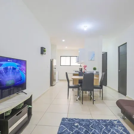 Departamento Lirios Residencial Para 5 Alberca